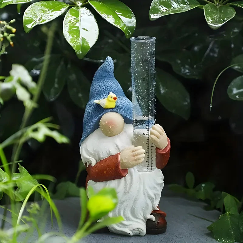 Nain de Jardin de Pluie avec Chapeau - Décoration de Jardin