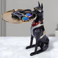 Sculpture de Doberman Pinscher - Plateau Cool