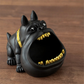 Porte-Objet - Sculpture Angry Bulldog avec Cendrier