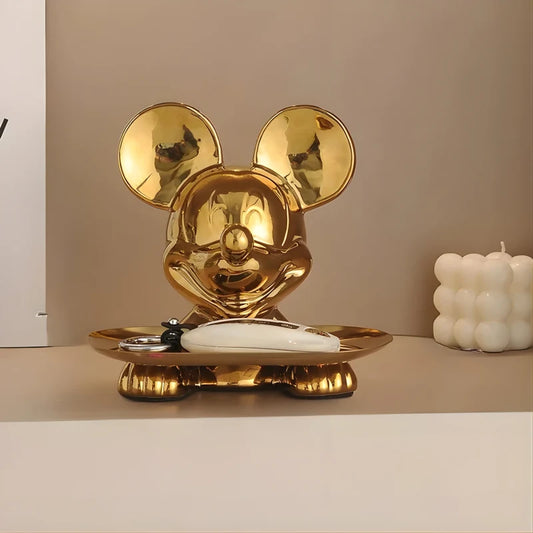 Sculpture Porte-Plateau Mickey Mouse