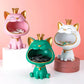 Statue de Rangement Nordic Lucky Cat avec Couronne