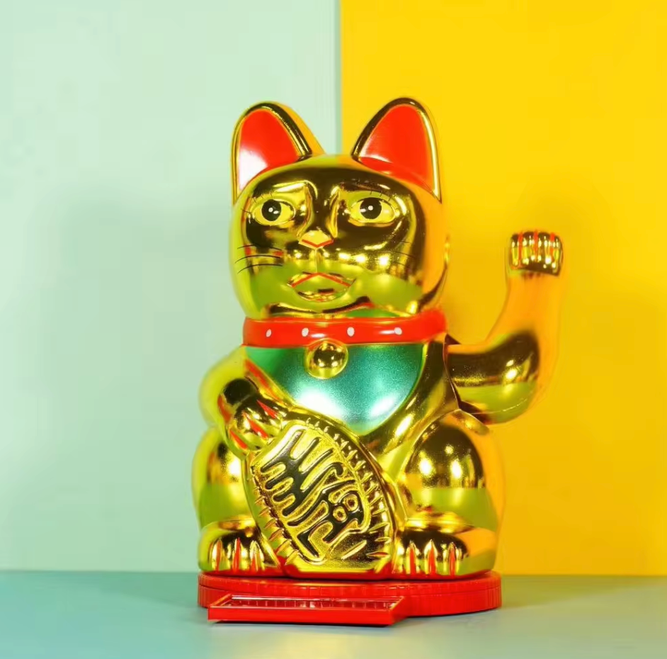 Statue de Chat Porte-Bonheur