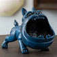 Porte-Objet - Sculpture Angry Bulldog avec Cendrier