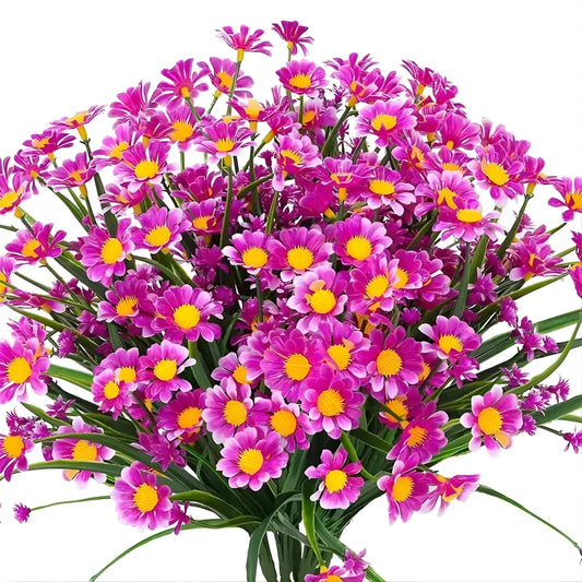 Marguerites Artificielles pour l'Extérieur - Décoration de Jardin