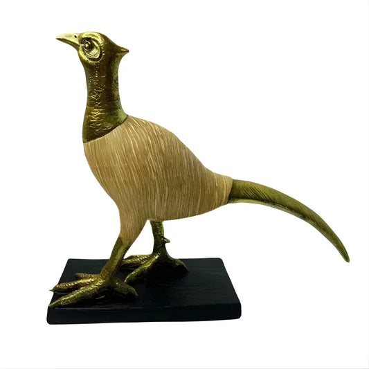 Sculpture d'Oiseau d'Art Coloré et Créatif