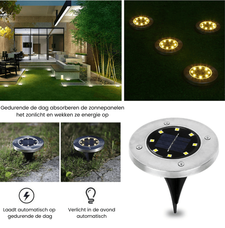 Lampadaires Solaires pour le Jardin - Décoration de Jardin