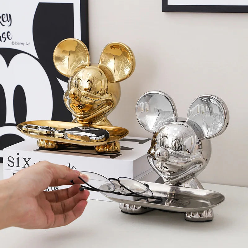 Sculpture Porte-Plateau Mickey Mouse