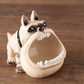 Porte-Objet - Sculpture Angry Bulldog avec Cendrier