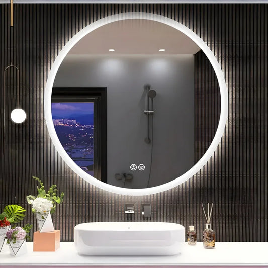 Miroir Rond Lumineux Salle de Bain