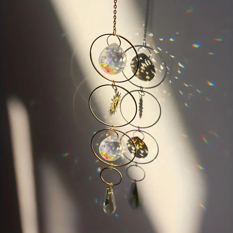 Pendentif Attrape-Soleil en Cristal