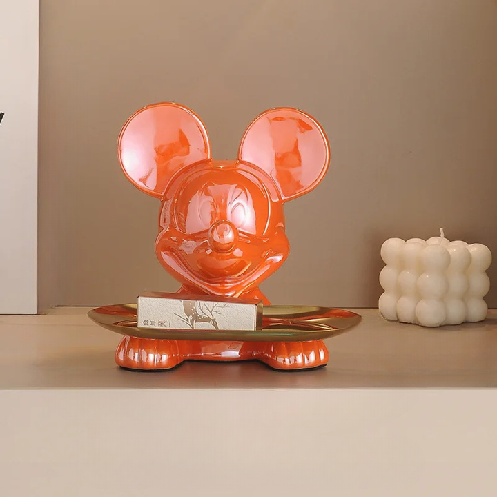 Sculpture Porte-Plateau Mickey Mouse