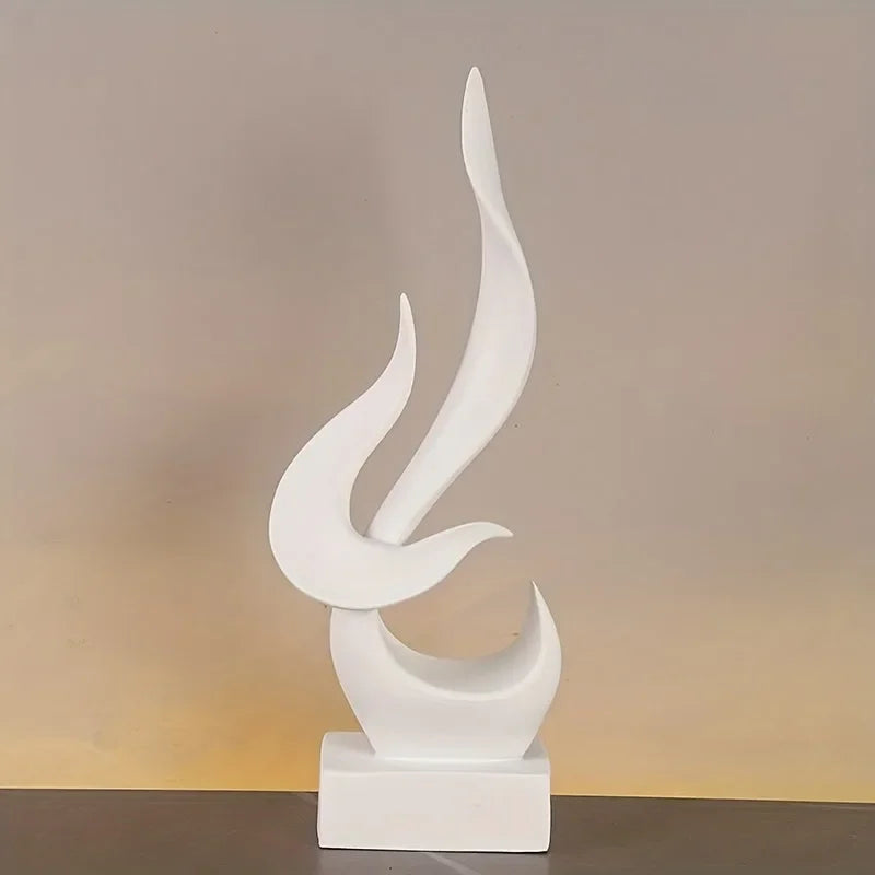 Sculptures de Flammes Nordiques - Couleur Mate