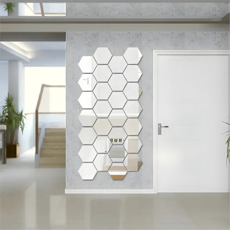 Décoration Murale Miroir (12 pièces)