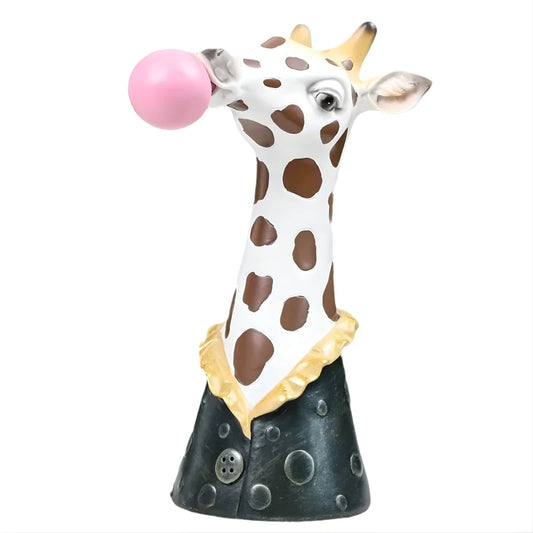 Vase Créatif Zèbre/Girafe Soufflant des Bulles