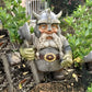 Statue de Nain de Jardin Guerrier Viking