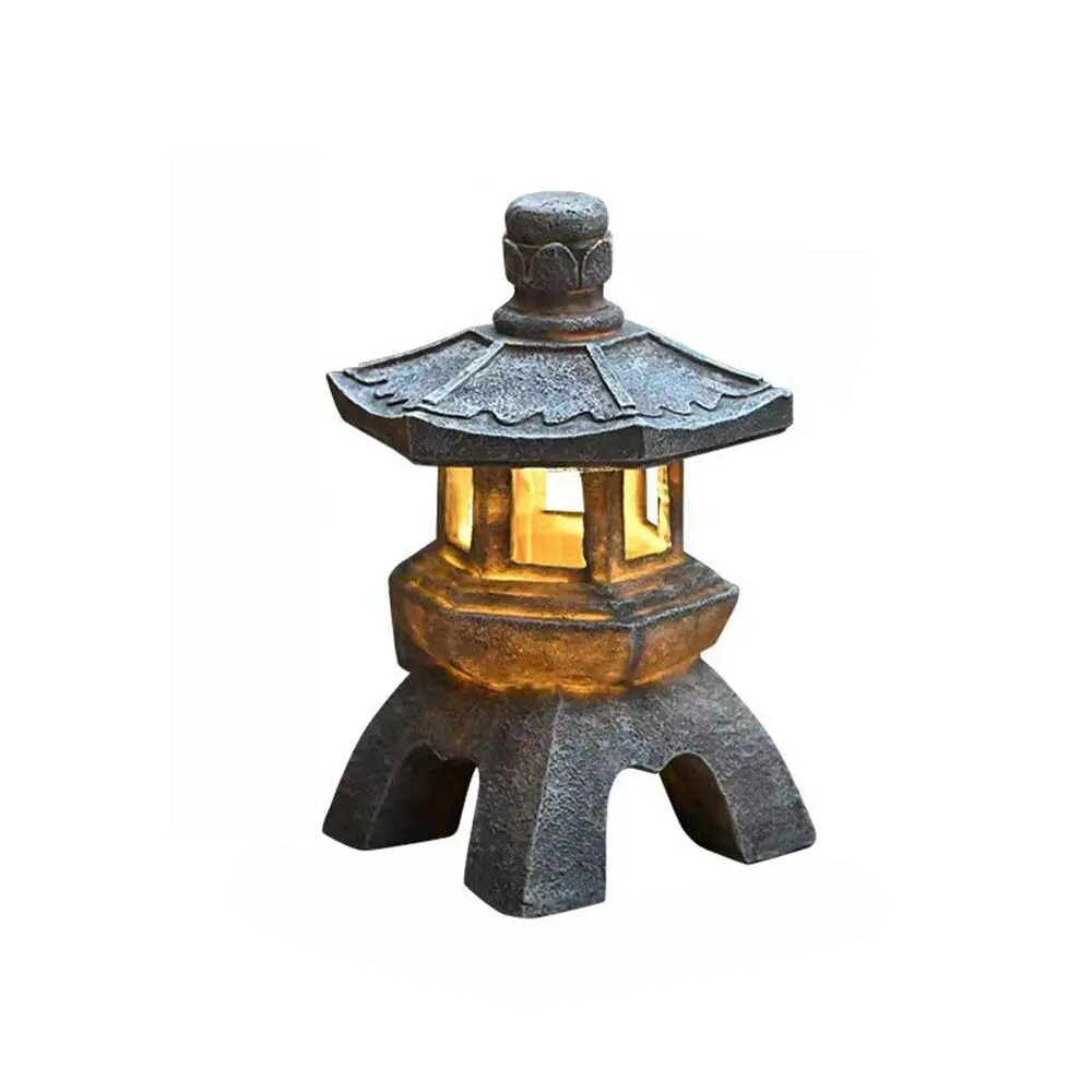 Lampe Solaire - Statue de Jardin Zen Ornaments