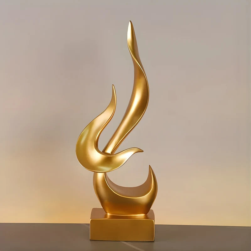 Sculptures de Flammes Nordiques - Couleur Mate