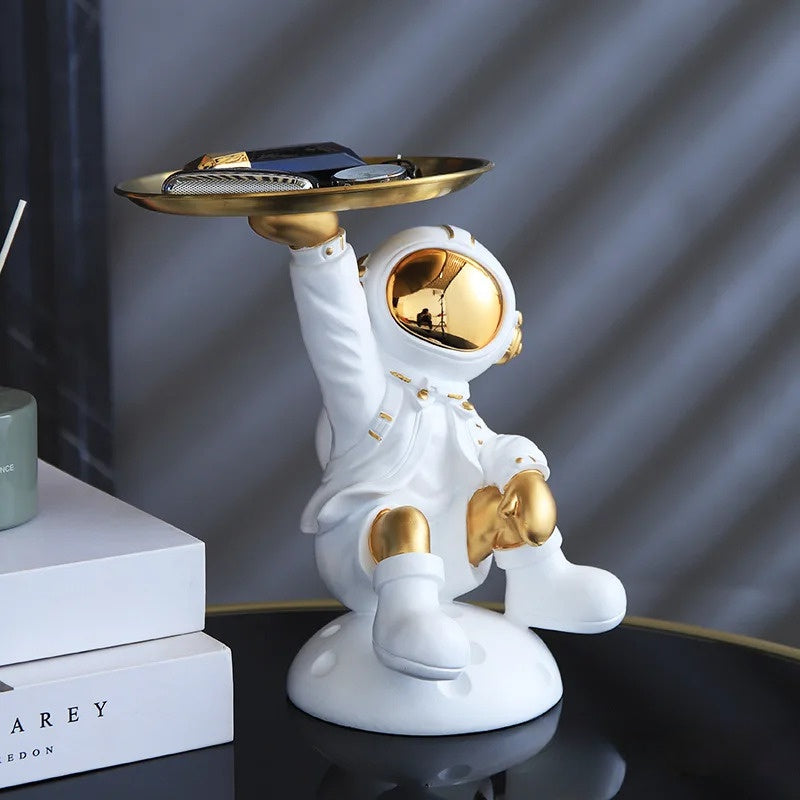 Sculpture Porte-Bonbons Mini Astronaute