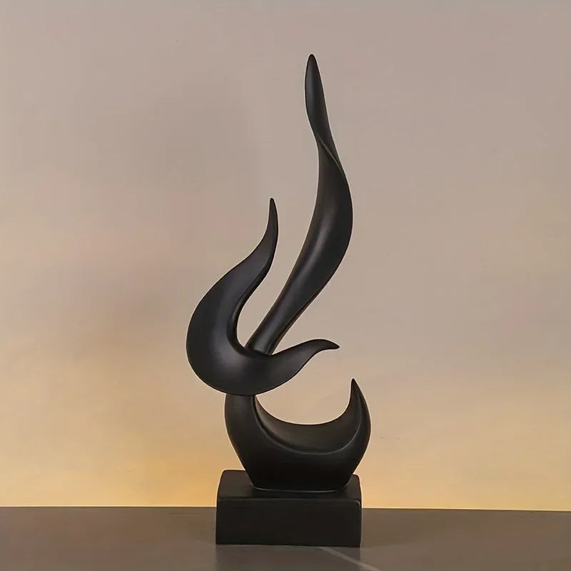 Sculptures de Flammes Nordiques - Couleur Mate