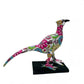 Sculpture d'Oiseau d'Art Coloré et Créatif