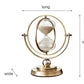 Luxueuse Statue en Forme de Globe et de Sablier